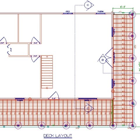 wrap around deck plans